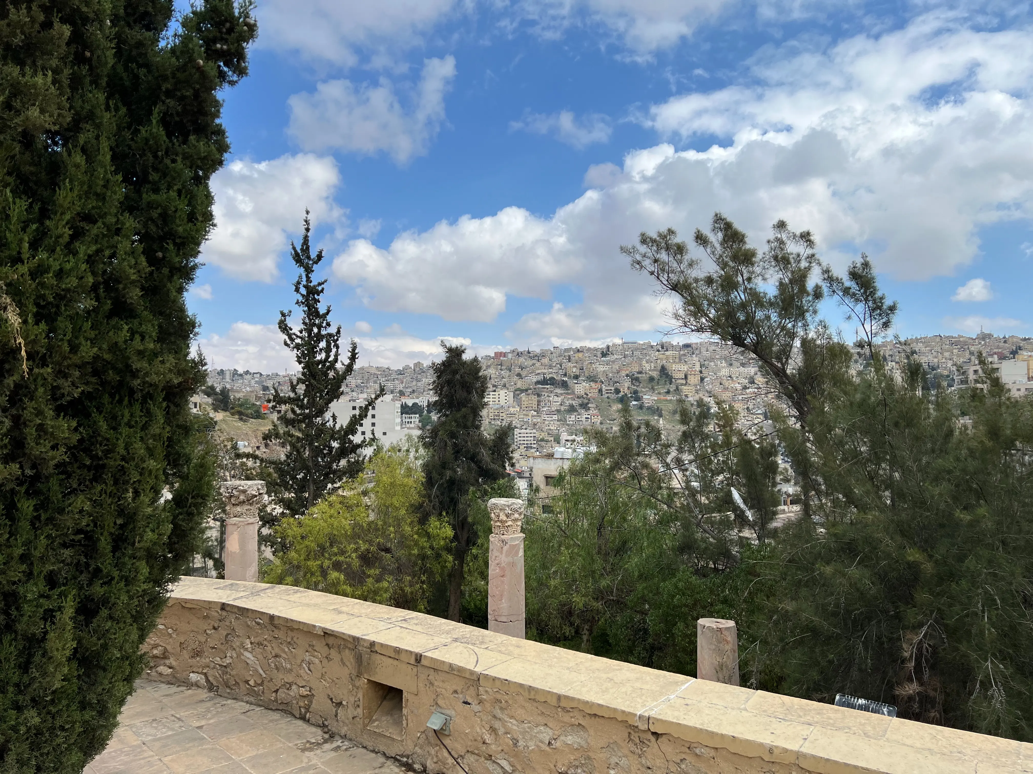 View over the city